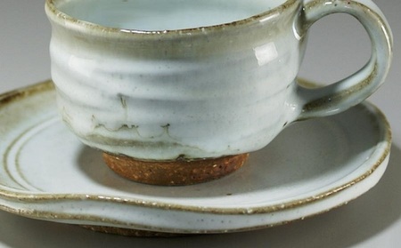 萩焼　コーヒーカップ（丸）｜HG000305