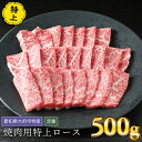 【ふるさと納税】【定番】大府特産A5黒毛和牛下村牛焼肉用特上ロース　500g | 焼き肉 やきにく 牛 肉 お肉 にく 黒毛和牛 冷凍 お取り寄せ グルメ 人気 支援 愛知県 大府市 / ふるさと納税 牛肉 特上ロース 黒毛和牛 / #ふるさと納税 牛肉 特上ロース 黒毛和牛