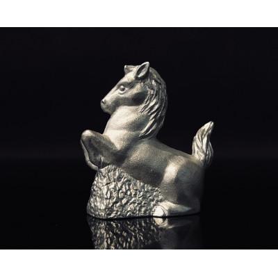 ふるさと納税 芦屋町 芦屋鋳物「錫製干支置物」「午」 |  | 01