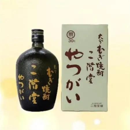 【毎月定期便】大分むぎ焼酎　二階堂やつがい30度(720ml)8本セット全12回_大分むぎ焼酎 二階堂 麦焼酎 焼酎 酒 酒セット 焼酎セット  まとめ買い 酒の定期便_【4055460】