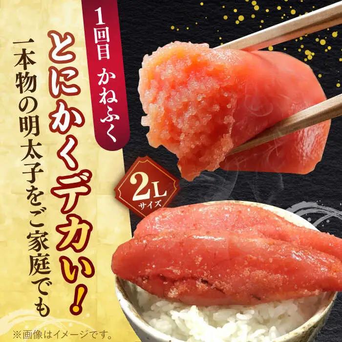 【全4回定期便】【博多の定番！】辛子明太子 贅沢 食べ比べ 定期便（かねふく 福さ屋 海千 フィッシャーマンズクラブ） 桂川町/桂川町ふるさと納税 [ADBV014] 明太子 辛子明太子 セット 柚子