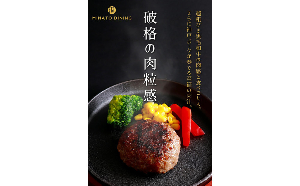 港町神戸の港ハンバーグ 10個入り