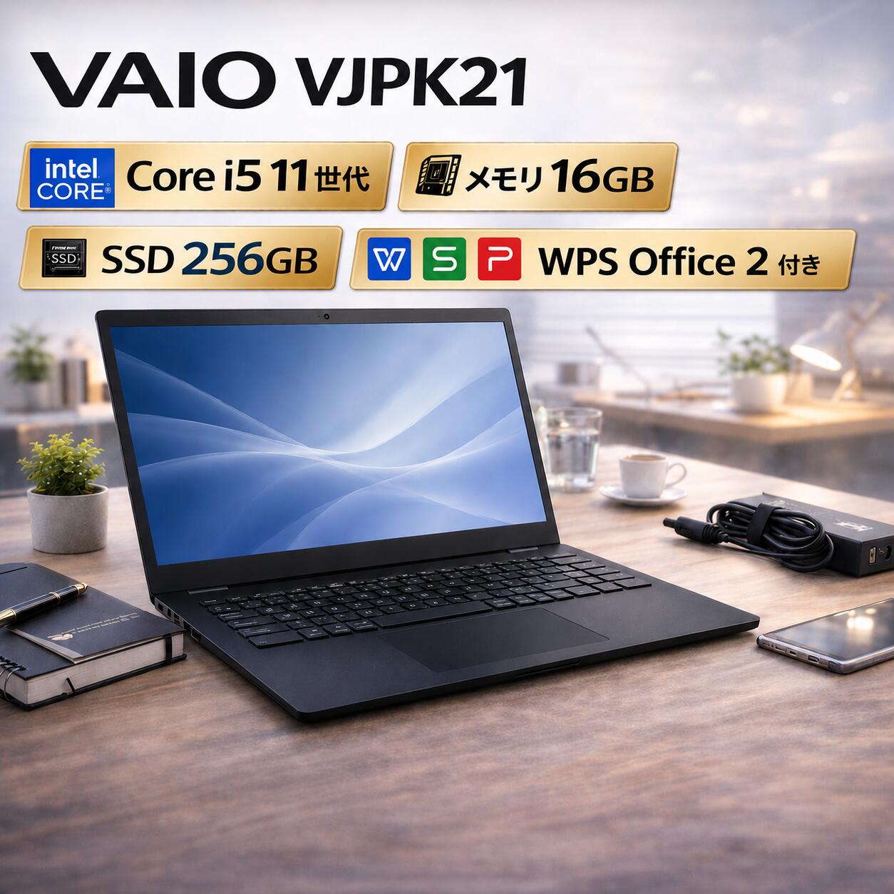 【ふるさと納税】【VAIO VJPK21】第11世代Core i5 / メモリ16GB / 256GB / フルHD ～初期設定済み～　267-03| パソコン 中古 ノートパソコン 再生 軽量 Windows11 PC pc 本体 再生 エコ 保証 人気 大容量 簡単 おすすめ 秦野 神奈川 267-03
