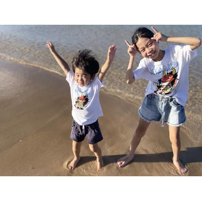 ふるさと納税 壱岐市 いきっこ ちびっこ おんだーこ Tシャツ(子供用)yXLサイズ×1枚 |  | 02