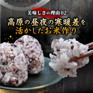 【令和7年産米】【数量限定】忍野村産　黒米（2kg）