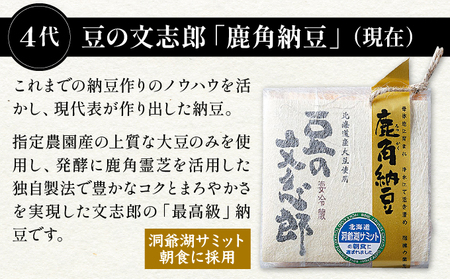 道南平塚食品株式会社　創業百周年記念品　特別包装納豆（4種）+冊子