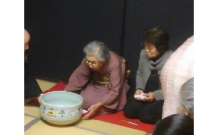 赤膚焼 大塩昭山作 奈良絵 大茶碗 窯元 A-01