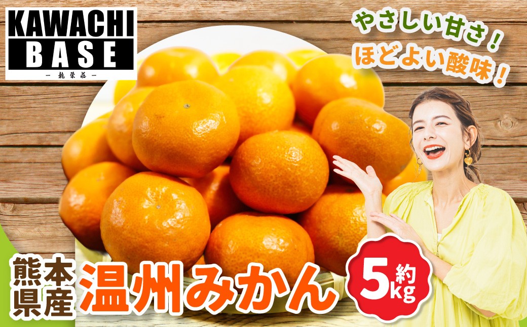 
                  熊本県産 温州みかん 5kg みかん ミカン 柑橘類 柑橘系 甘さ 酸味 柑橘 国産 果物 くだもの フルーツ 【2026年11月上旬発送開始】
                