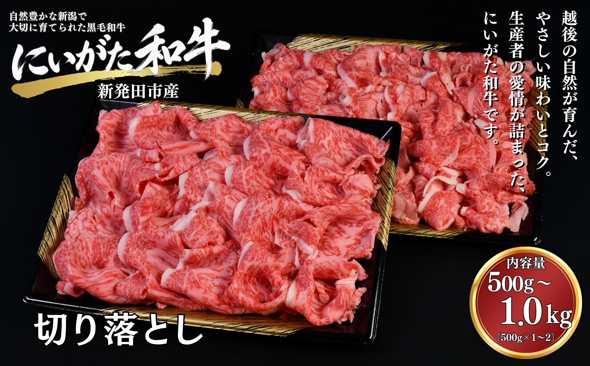 
                  肉 和牛 切り落とし 500g 1kg にいがた和牛 黒毛和牛 牛肉 ギフト 贈答用 グルメ お取り寄せ 新発田市産 ごちそう 精肉 新潟県 新発田市 yoneichi005P
                