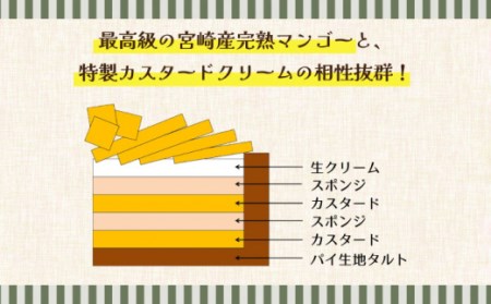 【2026年6月中旬-発送】タルト 完熟マンゴーのタルト [SAA009]