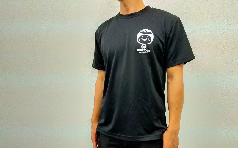 【紀宝町オリジナルデザイン】カメレンジャー ドライTシャツ【Sサイズ/ブラック】【mrm003-1-1】