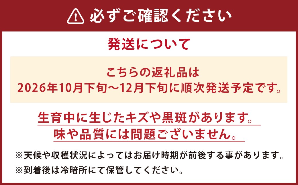 【訳あり】王秋梨 (マンゴー梨) 約4kg (7-12玉)