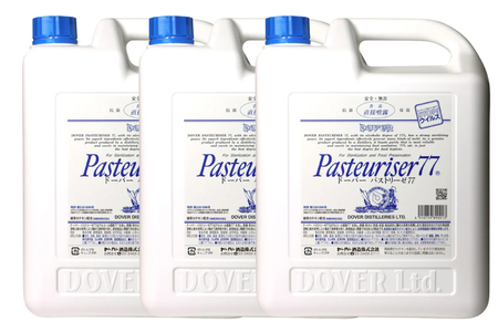 【定期便 全3回】ドーバー パストリーゼ77 5L×1本×3回 合計15L＜ポリ容器＞2ヶ月に1回お届け