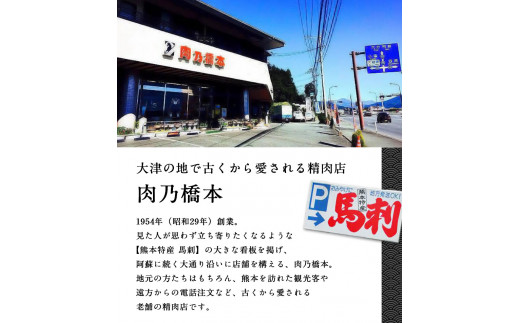 【熊本名物】馬刺 赤身 300g セット (150g×2個) 《60日以内に出荷予定(土日祝除く)》 肉乃橋本  ブロック ---so_fhasiaka_60d_23_20500_300g---