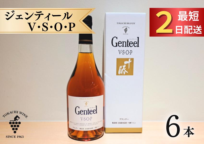 
            十勝ブランデー ジェンティール 6本セット 計4.2L 最短2日発送 VSOP 高級 10年熟成 アルコール40%  
          