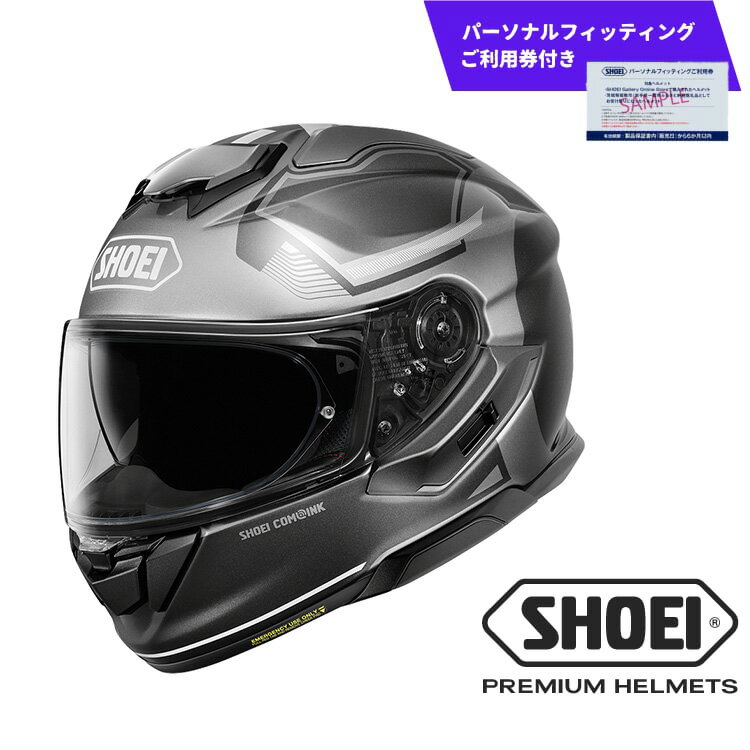 【ふるさと納税】SHOEI ヘルメット GT-Air3 MIKE TC-10 (GREY/SILVER) パーソナルフィッティングご利用券付 ふるさと納税 バイク フルフェイス ショウエイ バイク用品 ツーリング SHOEI品質 shoei スポーツ 旅行 観光 ライダー メンズ レディース