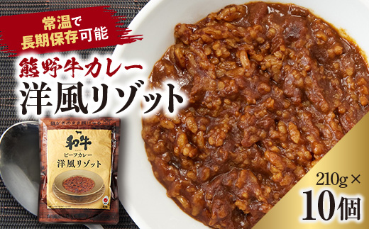 
                  熊野牛カレー洋風リゾット10個セット【1745982】
                