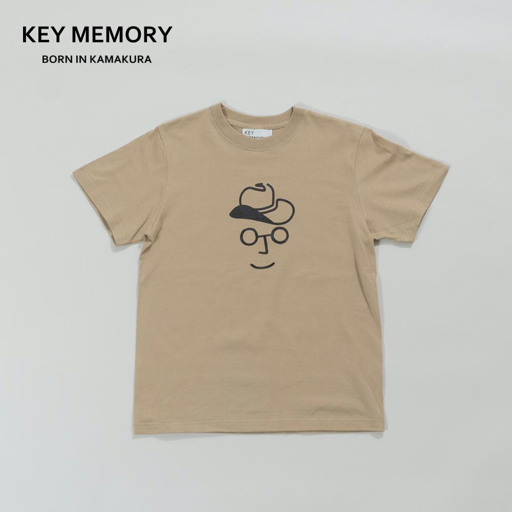 
【KEYMEMORY 鎌倉】カウボーイハットTシャツ BEIGE【サイズ選択可】
