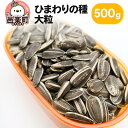 【ふるさと納税】ひまわりの種・大粒 500g×1袋 サイトウ・コーポレーション 飼料