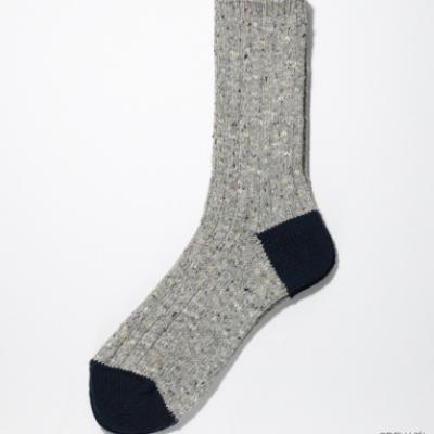 ふるさと納税 広陵町 Re Loop SLUB MIX(ブラックプレーン)・JAZZ MIX(グレー)/S　004 |  | 01