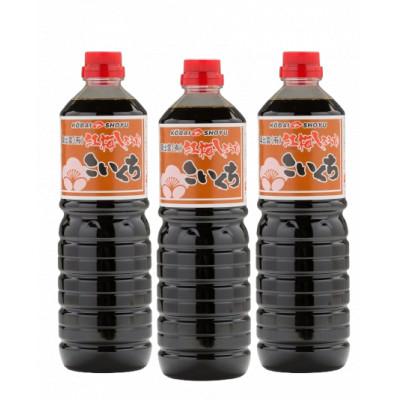 ふるさと納税 雲南市 【紅梅しょうゆ】創業190年以上続く醤油店のこいくち醤油　1000ml×3本セット |  | 02