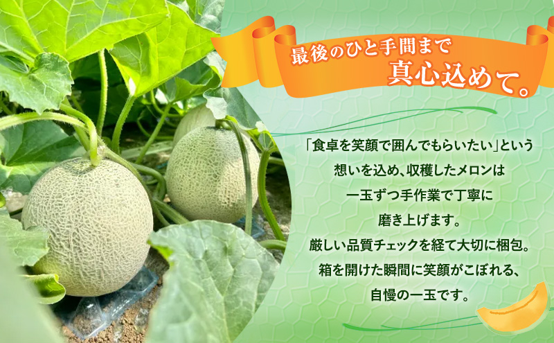 【令和8年産】【2ヵ月定期便】 富良野 高糖度 赤肉メロン 1玉 2回 お届け 約1.8kg ～ 2.3kg うっちーfarm 北海道 メロン かみふらの フルーツ 上富良野