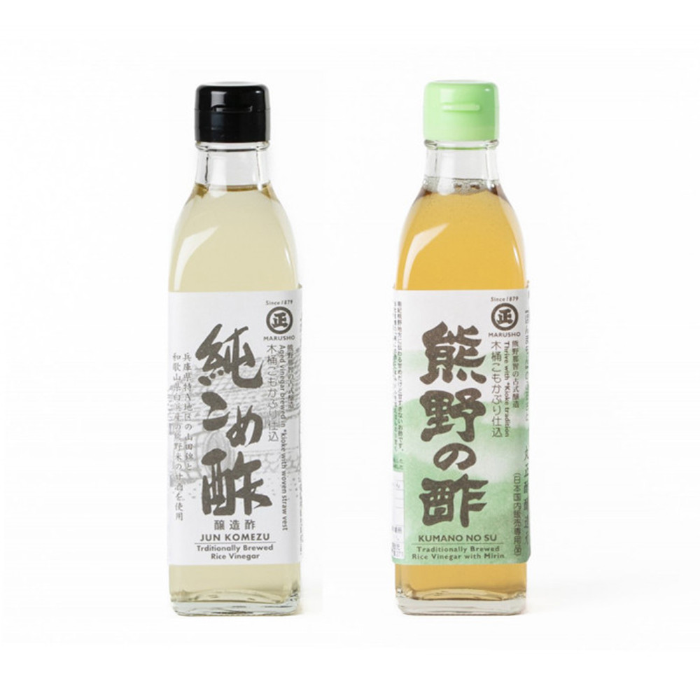 純こめ酢・熊野の酢 2本入セット［SJ7］CV90007