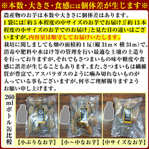 a0001-B 冷凍焼き芋！畑の金貨・やきいも(紅はるか3kg)【甘いも販売所】焼き芋 焼芋 やきいも さつまいも 冷凍