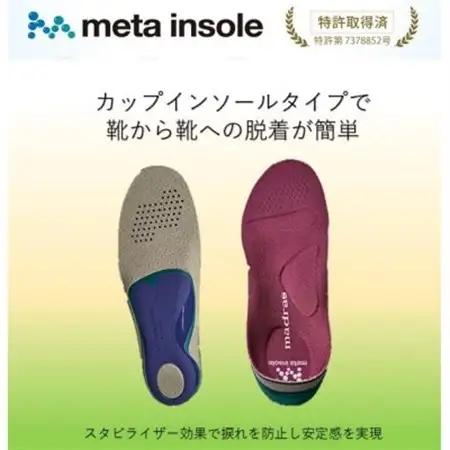 マドラスmetaインソール【リカバリーインソール】ZPMETA-CM WIN 25.5～26.5【1601246】