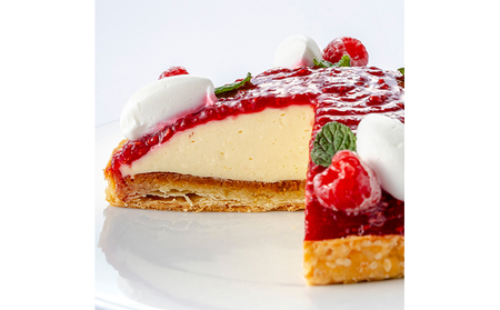 「クリームチーズタルト」 フランボワーズ 誕生日 ギフト 記念日 ヨーグルト ／ エクラン・ビジュー  【クリスマス・ケーキ・タルト・フルーツ・スイーツ・果物・手作り】 お菓子 洋菓子 