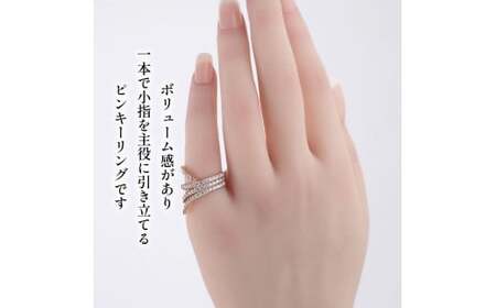 K18PG ダイヤモンド ジュエリー リング ピンクゴールド KARATI ダイヤモンド