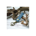 【ふるさと納税】本革　藍染め　キーホルダー | 革 革製品 日本製 アクセサリー ギフト 贈答 プレゼント メンズ レディース かわ ケース 徳島 人気 おすすめ 送料無料