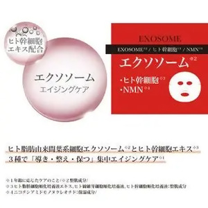 国産　美容フェイスマスク（エクソソーム）３０枚×３セット×２回（計180枚）　定期便　全2回（３ヶ月に１回配送）
