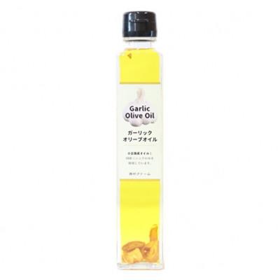 ふるさと納税 土庄町 【小豆島】小豆島産ガーリックオリーブオイル　182g×1本