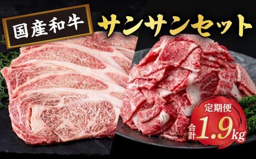 
            牛肉サンサンセット【定期便全2回】
          