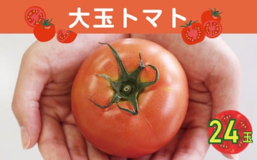 
【34】大玉トマト24玉
