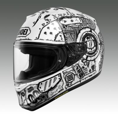 ふるさと納税 稲敷市 SHOEI【WYVERN0 ZERO CODE (WHITE/BLACK)XL PFSチケット付き