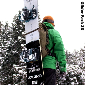 Glider Pack 25 OLIVE デイパック スノーハイキング 普段使い バックパック 軽量 高耐久素材 新潟県 妙高市