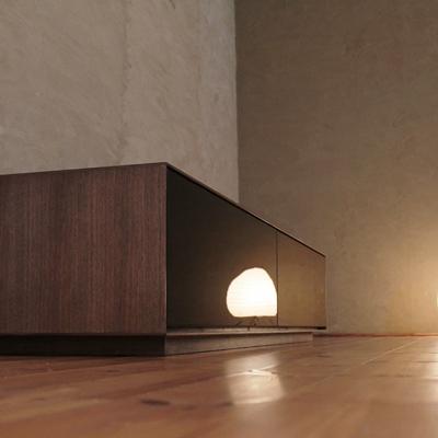 ふるさと納税 大川市 テレビボード　Minusion-wa180　180cm　大川市　ウォールナット　WAプラス |  | 02