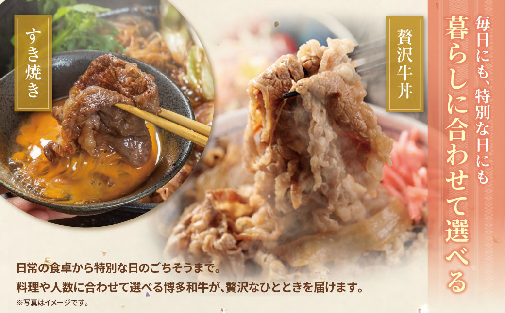 博多和牛A4ランク以上 切り落とし 約2.0kg(500g×4P)