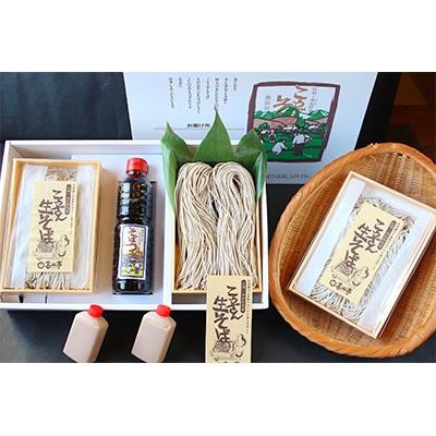 ふるさと納税 高山村 生そば そばつゆとクルミだれ付 8人前セット