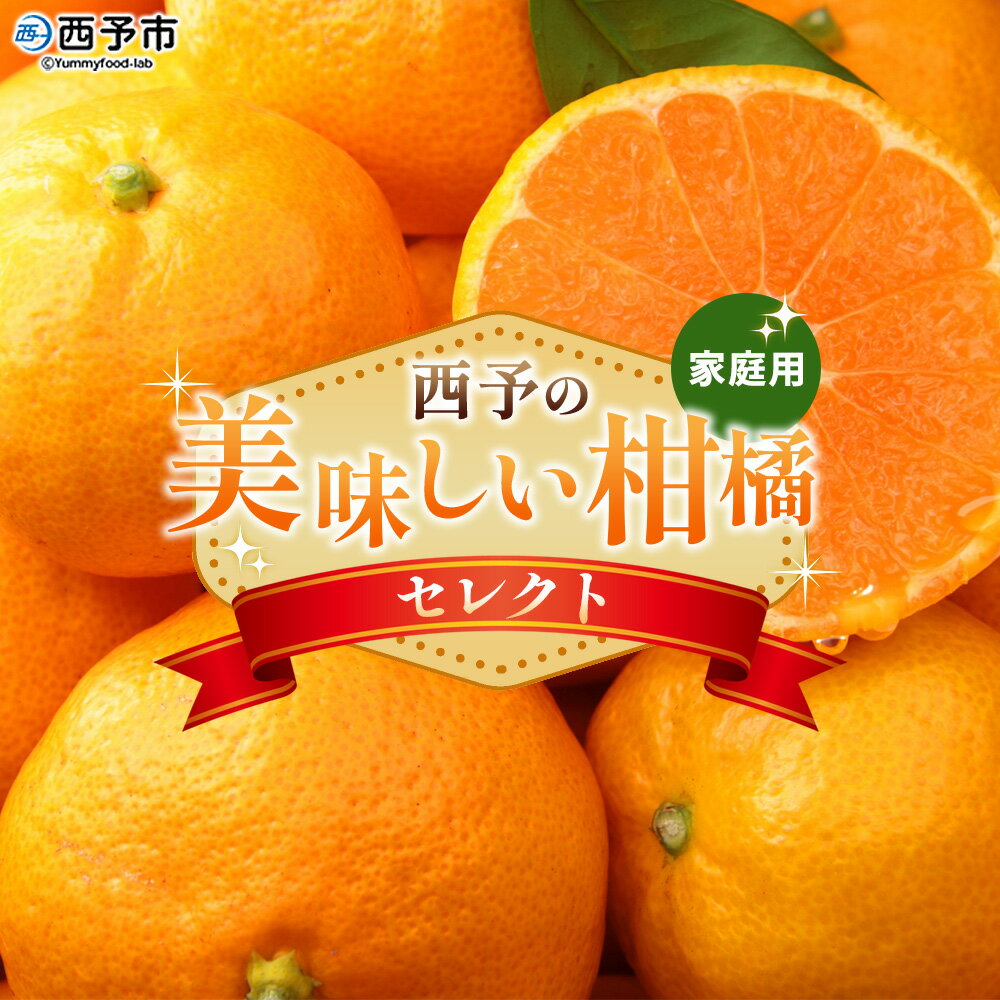 【ふるさと納税】＜西予の美味しい柑橘セレクト（ご家庭用）＞ 果物 くだもの フルーツ 蜜柑 みかん ミカン 柑橘 ご家庭用 温州みかん 食べて応援 国産 愛媛県産 特産品 西予みかん倶楽部 愛媛県 西予市『11月頃から1月頃までに順次出荷予定』【常温】
