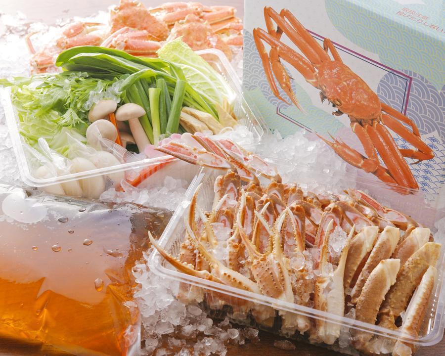 【山よし】「生」のかにすきセット 2人前