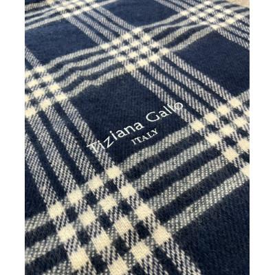 ふるさと納税 泉大津市 かわいいチェック柄の大判サイズひざ掛け　70×130cm |  | 02