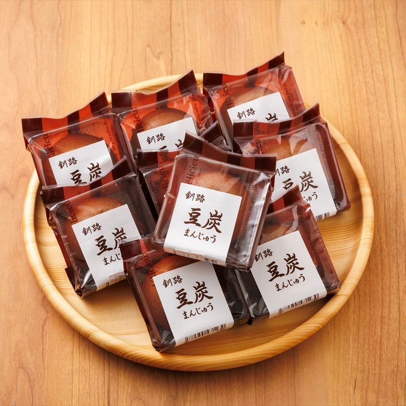お菓子 豆炭まんじゅう 9コ 詰め合わせ セット 人気 北海道 クランツ国誉店＜北海道 クランツ国誉店 スイーツ／スィーツ おすすめ 個包装 小分け＞_イメージ2