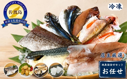 店主が自信をもってお届けする佐渡地魚詰合せセット (干物､みそ漬､塩麹漬等で加工)  丸中商店