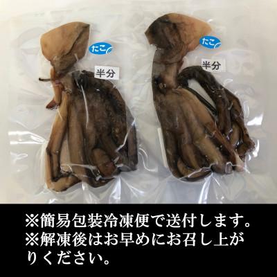 ふるさと納税 南知多町 訳あり たこ 干物 1匹分 約240g 日間賀島産真蛸 半生干物 旨味が凝縮して美味しい! |  | 02
