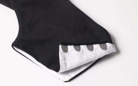 雲才足袋四枚馳黒底【22.5cm】