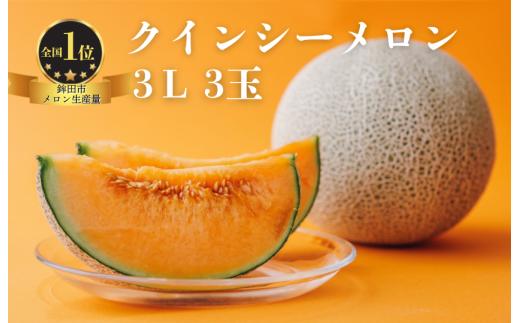 クインシーメロン（3L×3玉）