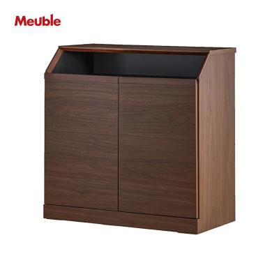 ふるさと納税 大川市 it イット 80cm サイドボード <ブラウン> 【モーブル】【大川家具】